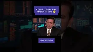 Crypto Traders after Bitcoin Halving 😂