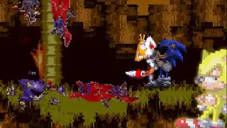 Sonic Tries to Save Alan From Exe (Good Ver) Full Animation Stick Nodes.