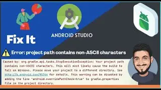 Error: project path contains 