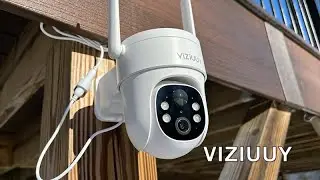 Viziuuy Solar Battery Wireless Security Camera