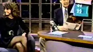 Joan Severance on Late Night (1989)