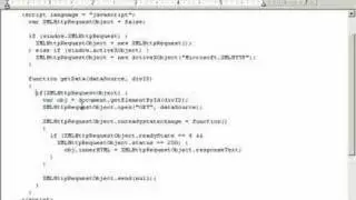 Problems creating an XMLHttpRequest Object -Ajax tutorial 14