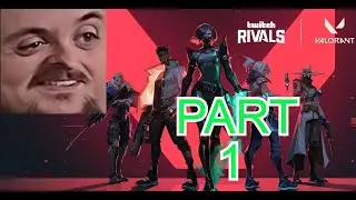 Forsen Plays VALORANT Twitch Rivals - Part 1 (With Chat)