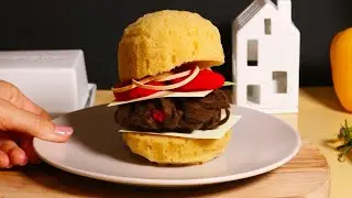 How To Make Burger In Stop Motion 🍔