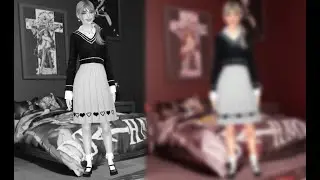 Winning the Black and White CAS Challenge! (Sims 4)
