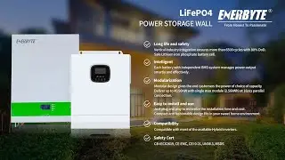 Wall-Mounted Lithium Battery 25.6V 100ah Household Energy Storage System
