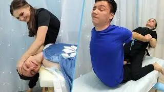 Intense healing back and head massage by Lyuda ASMR