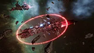 Lux Imperator in action! Imperial Navy vs Chaos - Quick Battle, Battlefleet Gothic Armada 2