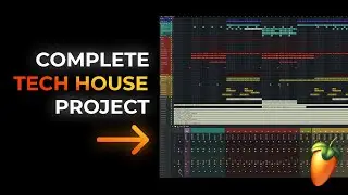 We made a FREE Tech House Template for FL studio 21