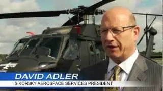 Sikorsky SAS President David Adler discusses aftermarket at 2012 Farnborough Air Show