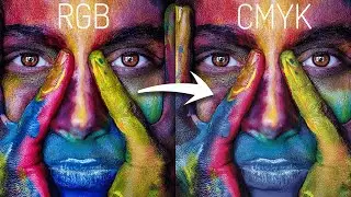 How To Convert RGB To CMYK In Photoshop (2 Min)