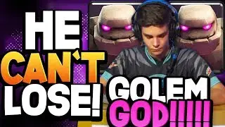 #1 Golem Pro CAN'T LOSE w/ Best Golem Deck for 2019 Meta!