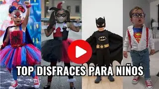 Top de los Mejores Disfraces Infantiles para Halloween 2024 👻 Ropa para niños y niñas 😍