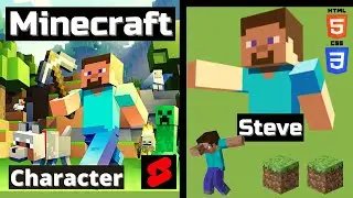 Minecraft Character -  Game MINECRAFT (CSS)