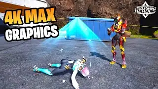 4K MAX GRAPHICS IN HIGH ENERGY HEROES (Apex Mobile 2.0)