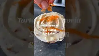 1 Minuto  Carrot Cake SIN Azúcar Sin Gluten