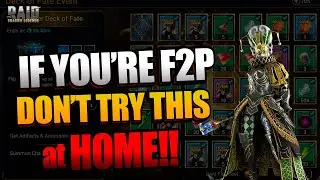 ALL IN FOR KAJA! F2P ACCOUNT! | Raid Shadow Legends