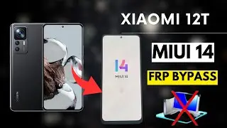 Redmi Note 12T MIUI 14 | No Gmail Login/No Apk/ Frp Bypass Without Pc | New Trick 2023 |100% Working