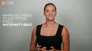 When to get fitted into a Maternity Bra