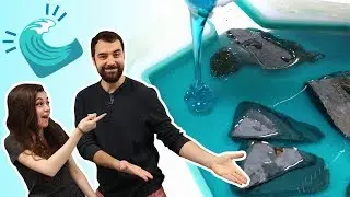 DIY Resin Ocean Serving Board (or… SURFING Board 😂)