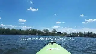 353. Exploration du bassin de Chambly en direction du Fort Chambly en kayak au Canada