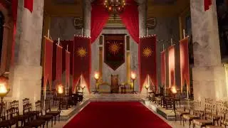 Throne room | HDRP | Unity | Raytracing