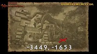Neverwinter - TOA - Lost City of Omu Treasure Map Location - Root Hand