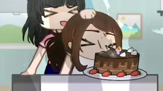 //🎉 birthday cake 🎉// Gacha meme (especial de aniversário 🎂🎉)