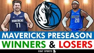 Mavericks Preseason Winners & Losers Ft. Luka Doncic & Dereck Lively + Richaun Holmes Is TERRIBLE!