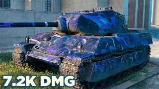 AMX M4 mle. 45 • 7.2K DMG 10 KILLS • WoT Gameplay