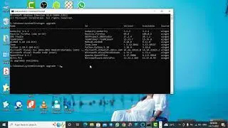 how to update windows 10 and all aplication installed in windows using cmd