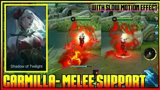 New Hero CARMILLA the OP Melee Support in Mobile Legends