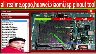 all realme,oppo,huawei xiaomi,isp pinout tool 2021