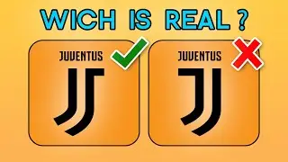 Which club logo Is FAKE and which is REAL?⚽ Which Logo Is right ? ⚽ FOOTBALL QUIZ