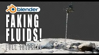 How to Fake Fluid simulation in Blender: Full Tutorial (Particles + Metaballs)