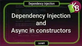 C#/WPF - Dependency Injection and Async in constructors