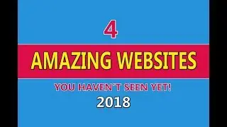 Top Amazing Websites You Haven't Seen Yet! 2018 in Urdu/Hindi ||Tech Allrounder