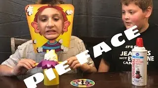Pie face with my friend!!😂😂😂