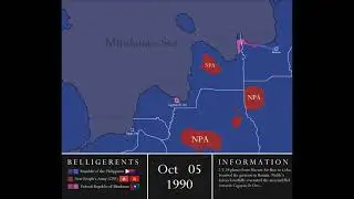 Mindanao Crisis (1990) Map
