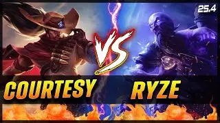 Courtesy - Yasuo vs Ryze MID Patch 25.4 - Challenger Yasuo Gameplay