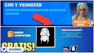 COMO COMPLETAR LAS MISIONES DE CIRI Y YENNEFER en FORTNITE TEMPORADA 3 TIERRAS SALVAJES, CAPÍTULO 4