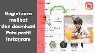 Cara melihat dan download foto profil Instagram