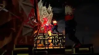 Yuji (Fanon) vs Sukuna (Heian) #jjkshorts #spriteanimations
