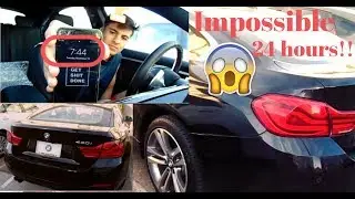 24hr Challenge Inside Of My New 2018 BMW! + (Q&A)