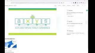 AXYS 2023 Virtual Family Conference | Zoom Events: Hide Your Zoom Profile