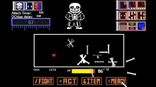 Новый Санс Симулятор Демо 2! Эпик-Битва! | New Sans Simulator Demo 2! Epic Battle!
