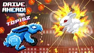 Drive Ahead! Lunar Rabbit Boss Fight