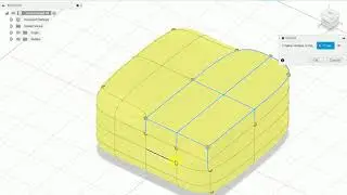 CREASE  (form) in Auto desk fusion FUSION 360
