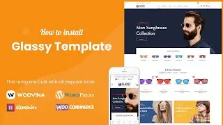 How to install Glassy - Website Template for Grocery, Supermarket