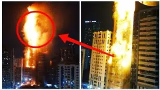 DUBAYDAGI OSMON O'PAR BINO YONIB KETTDI!! DUNYODA NIMALAR BULYAPTI???